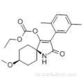 Kohlensäure, cis-3- (2,5-Dimethylphenyl) -8-methoxy-2-oxo-1-azaspiro [4.5] dec-3-en-4-ylethylester CAS 203313-25-1